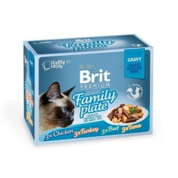 Comida para gato Brit Pouch...